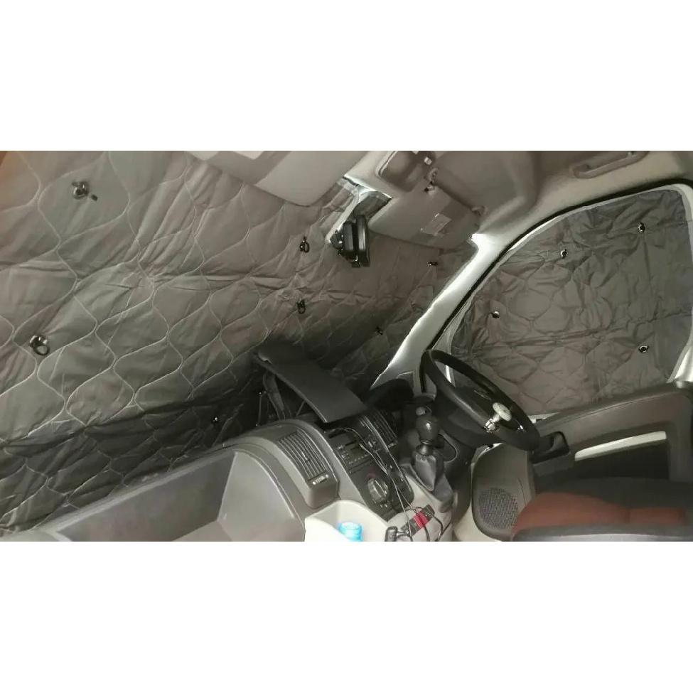 Magnetischer Auto Sonnenschutz Für FIAT Für Ducato 2006-2022 Auto Hebe Fenster Sonnenschutz Auto Thermische Jalousien Windschutzscheibe Sonnenschirm Abdeckung Blind Kit