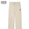 Teenie Weenie Bear Women's Relaxed Chenille Straight-Leg Casual Pants