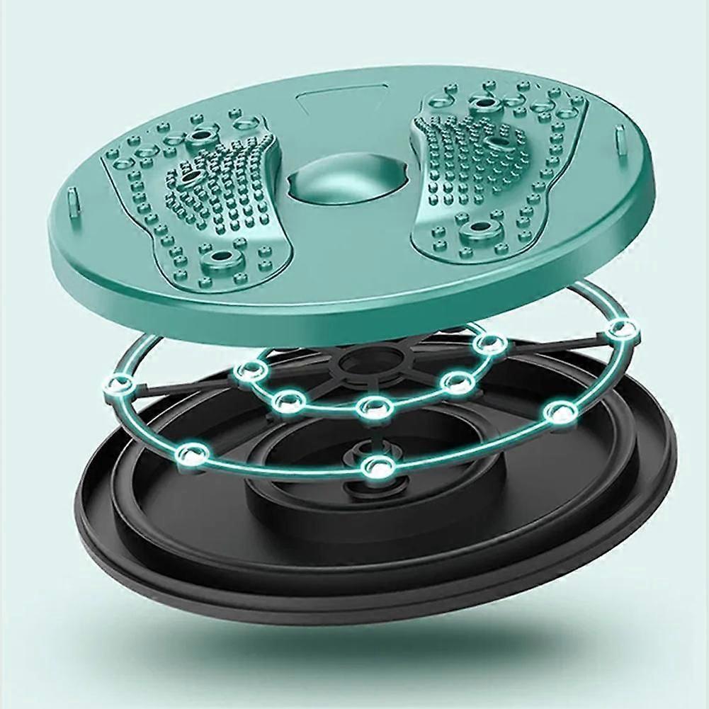 Twister Exercise for Waist - Waist Twisting Disc - Waist Whisper Waist Twister Board with Reflexology Magnets for Slimming and Strengthening Abdominal
