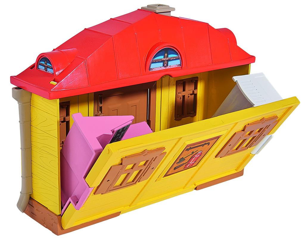 Masha and the Bear Playset - Masha's House - Includes 1 Masha Figure