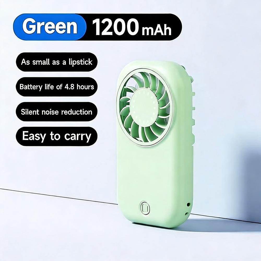 Xiaomi 1200mAh Handheld Mini Fan Powerful Small Personal Portable Speed Adjustable USB Rechargeable Eyelash Fan for Kids Girls Woman