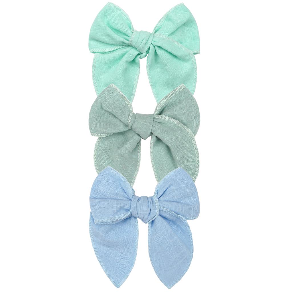 5Inch Girls Women Linen Bow Hair Clips Big Sailor Bow Barrettes Baby Kids Hairgrips Hair Bows Accessories Headwear