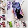 Klar Für Honor50 NTH-AN00 NTH-NX9 Rückabdeckung Für Honor 50 Hülle Mode Luxus Blumen Niedliche Cartoon Coole Weiche TPU Hülle 6,57"