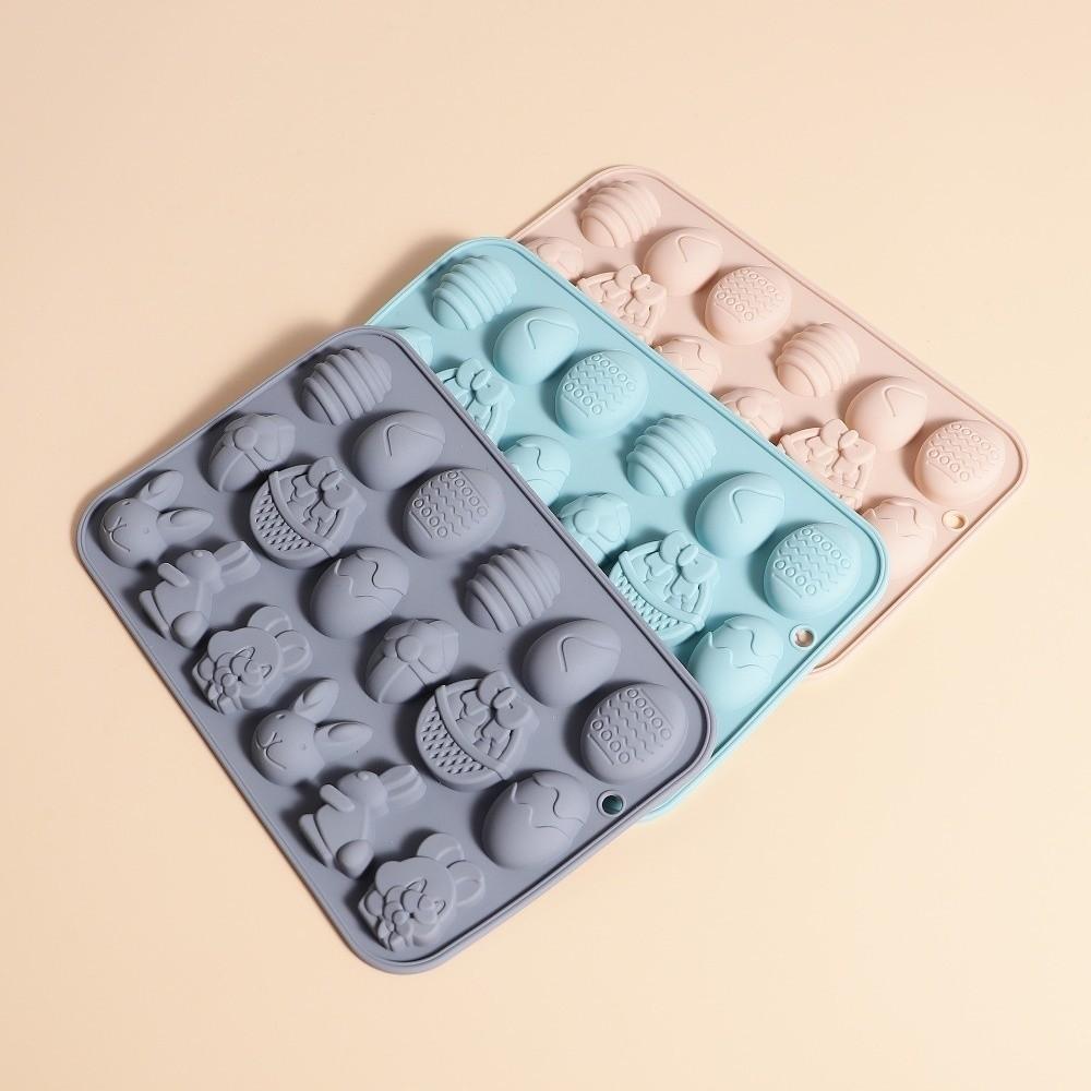 Multifunctional Easter Silicone Mold Non-stick Baking Mould Chocolate Cookie Mold  Kitchen