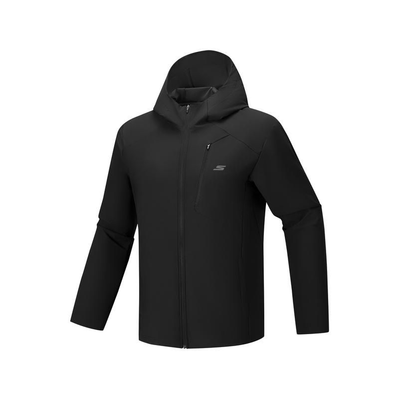 Skechers Zipper Solid Color Breathable Jacket Men jackets P226M002-0018 M