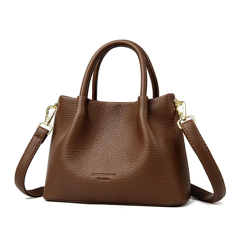 Large Capacity Tote Bag, Casual Shoulder Bag with Side Pocket, Single Shoulder Bag, Elegant Crossbody Bag