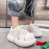 Milk Fufu Spring New Student Platform Shell Head Board Shoes Niche Casual Shoes
