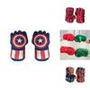 Superhero Hulk And Spiderman Plush Toy Boxing Gloves For Kids