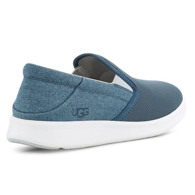 UGG Sheldon Fabric Comfortable Flat Casual Shoes Men sneaker Ocean-Blue 1124893-PFCB