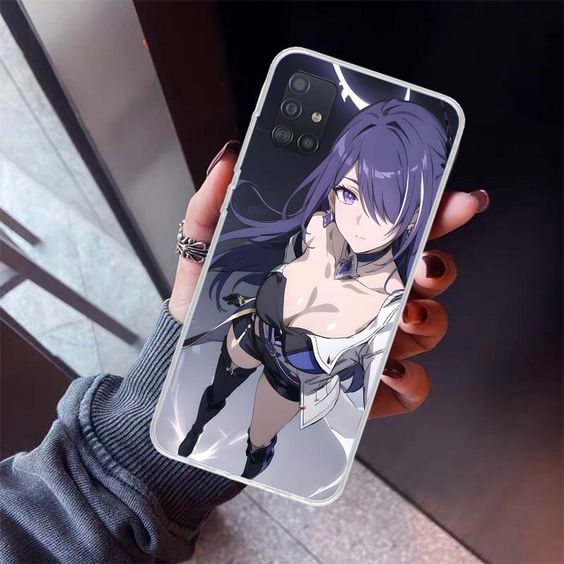Honkai Star Rail Acheron Phone Case For Samsung Galaxy A52 A51 A50S A32 A22 A12 A02S A72 A71 A31 A70 A30S Note 20 Ultra 10 Plus
