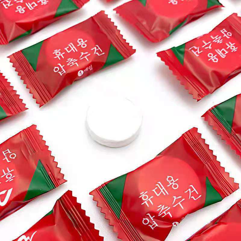 Compressed Cotton Travel Face Towels - Portable, Thickened, Disposable for Cleansing