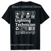 Funny Lighting Technician Multitasking T Shirts Graphic Cotton Streetwear Short Sleeve Birthday Gifts Summer Beer Coffee T-shirt