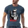 Terminator ILl Be Back Arnold Oversize T Shirt For Men Clothing 100 Cotton Streetwear Big Size Top Tee