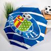 Getafe Football Crest Automatic Folding Umbrella - 8-Rib Travel Umbrella with Auto Open/Close & Portable, Gift for Christmas, Birthdays
