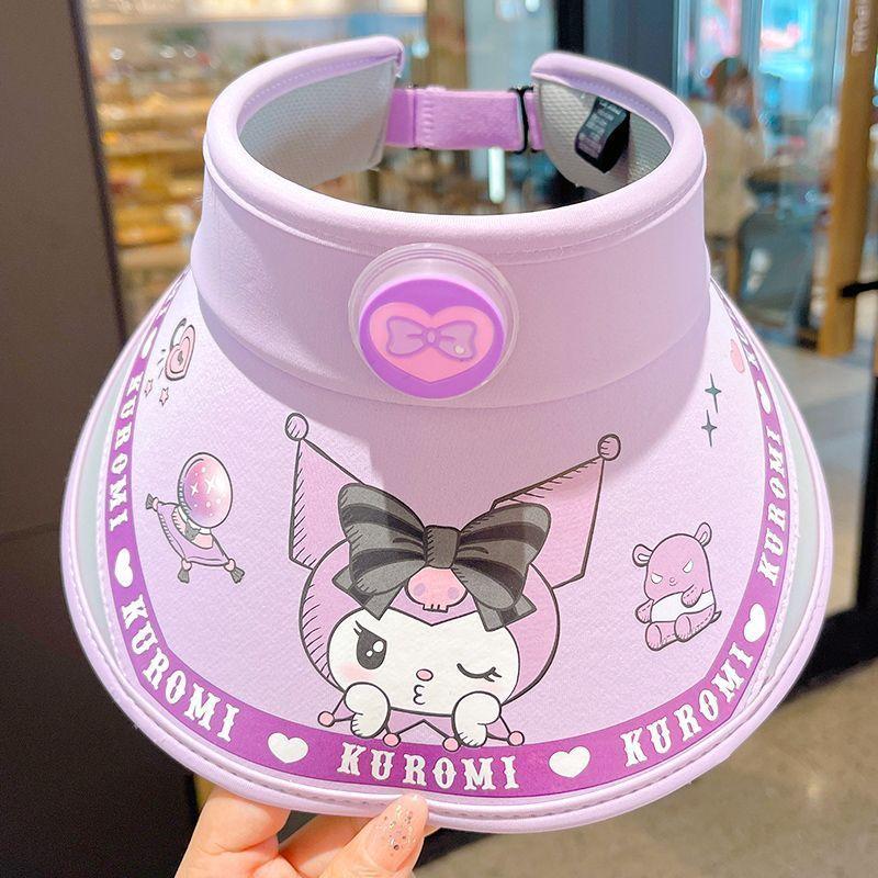 

Hello Kitty Childrens Sun Hat With Wide Brim For Summer Outdoor Protection Kuromi