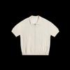 HAUT TON Men's Old Money Style Knitted Short Sleeve Polo Shirt