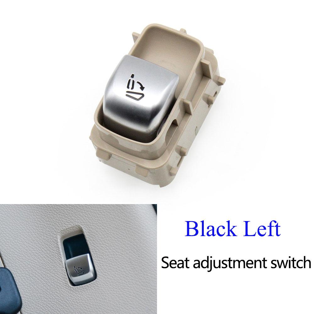 Black Beige Left Right Seat Adjustment Control Switch Button For Mercedes BENZ C GLC Class W205 W253 2015-2022