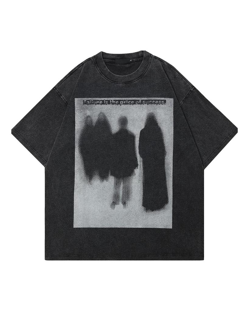 2024 Streetwear Freak Shaodw Graphic Unisex T-Shirt