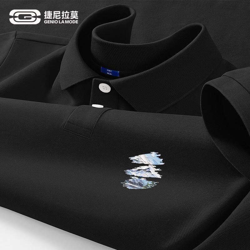 

GENIOLAMODE Men s Outdoor Casual Quick-Dry Polo Shirt XL