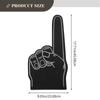 3pcs Portable Fingers Giant Foam Fingers Bulkleading Props Glow Basketballb Sports Event Giant