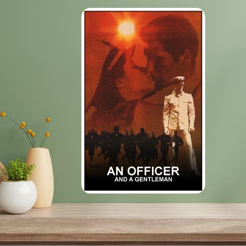 

Am Officer and a Gentleman Classic Movie Metal Poster Sign 20x30cm（7.8x11.8inch）