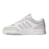 adidas Originals Drop Step Low Antideslizantes Duraderas Zapatillas de Skate de Caña Baja para Mujer Blancas Moradas HP2328