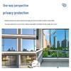 Self-Adhesive Anti-UV Heat Insulation One-Way Privacy Window Film