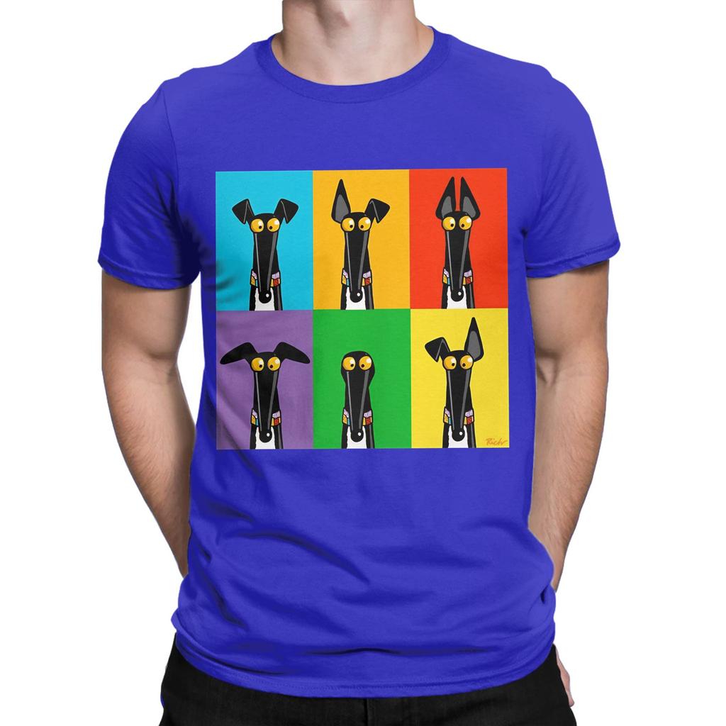 Greyhound Semaphore Funny Graphic 100 Cotton TShirt whippet Tees Tops For Unisex
