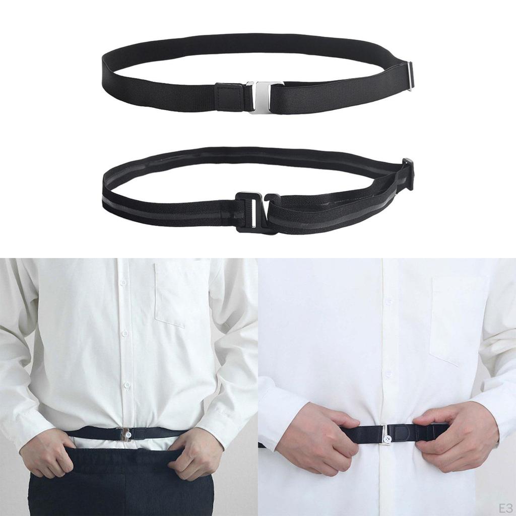Secure Shirt Tucking Belt for Men and Women