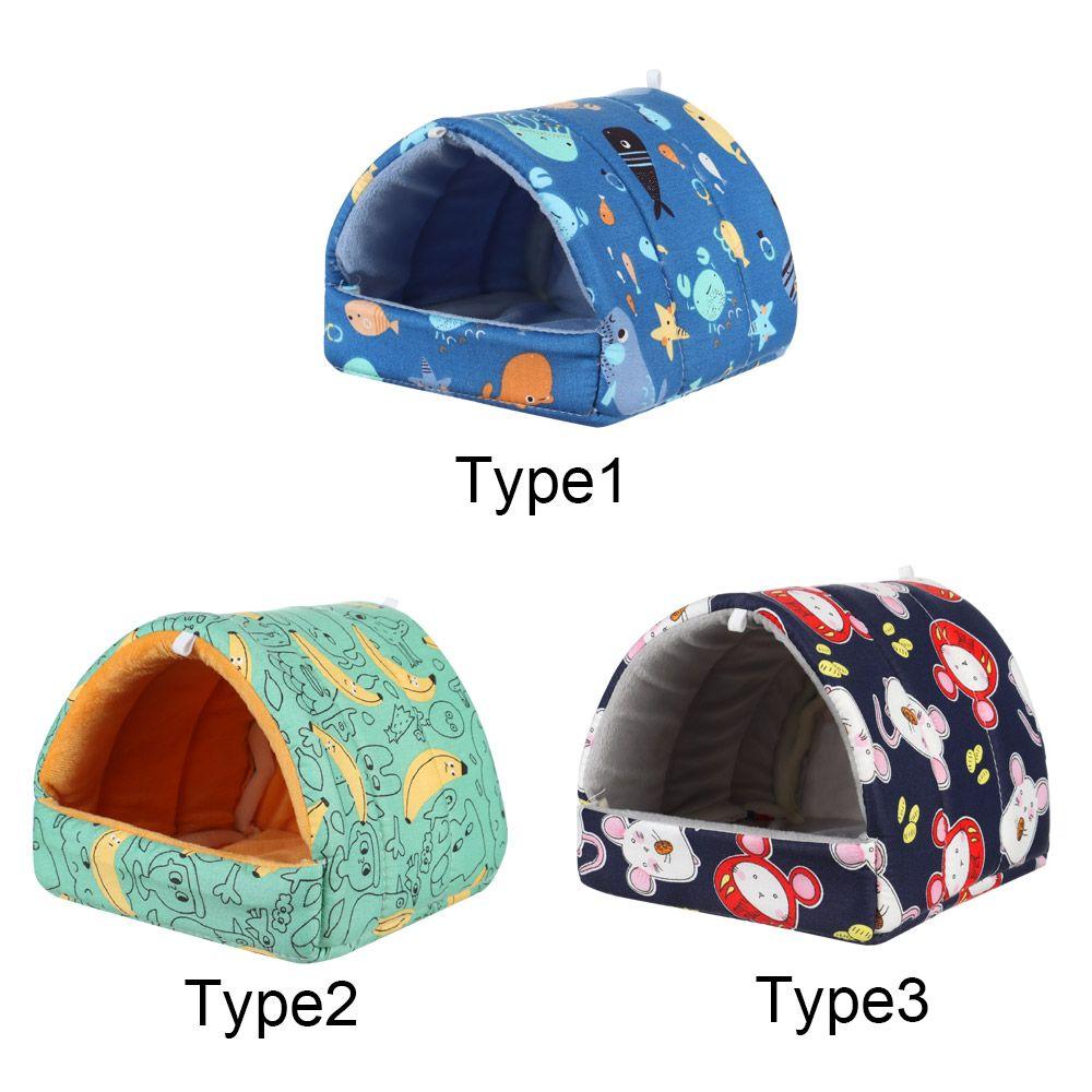 Rabbit Squirrel Winter Mini Cage Guinea Pig Nest Small Animal Sleeping Bed Warm Mat Hamster House