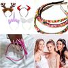 10Pcs Colorful Fabric Covered Headbands Hair Hoops Blank Base Settings DIY Hair Accessories Headwear Girls Makeup Wash Hairband