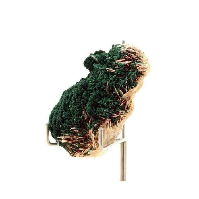 Pierres et Minéraux. Malachite + Baryte. 432.45 ct. Sidi Ayed, Maroc.