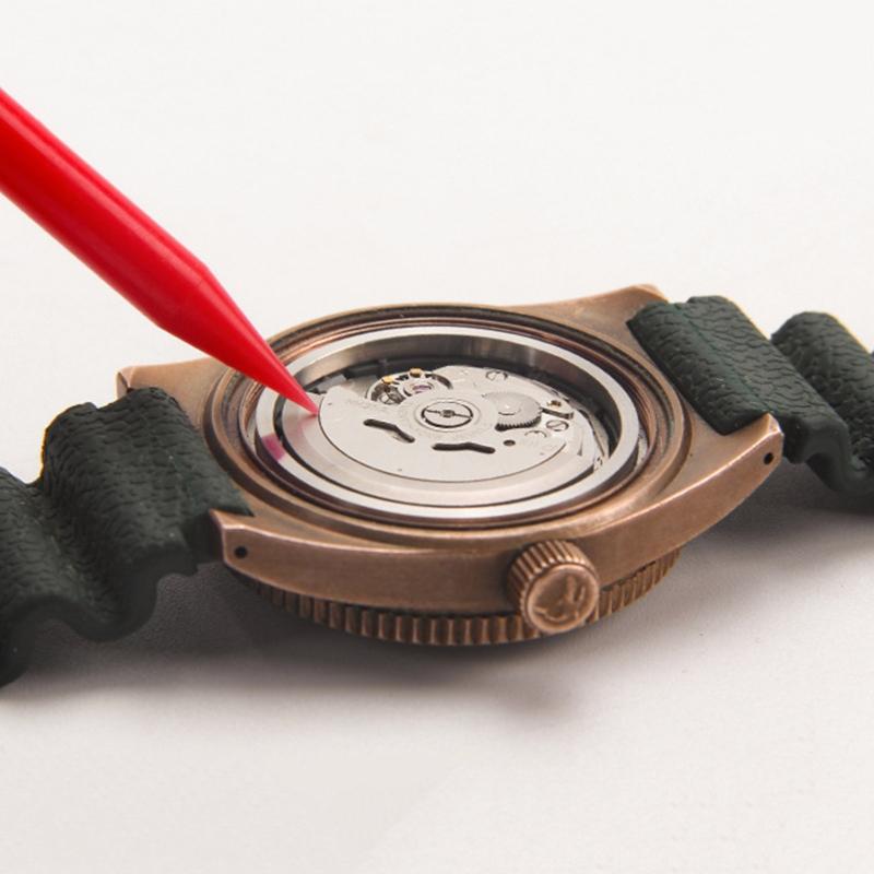 Watch Repair Tool Lightweight Watch Cleaning Sticks Plastic Watch Movement Installation Auxiliary Rod for Fine Repair
