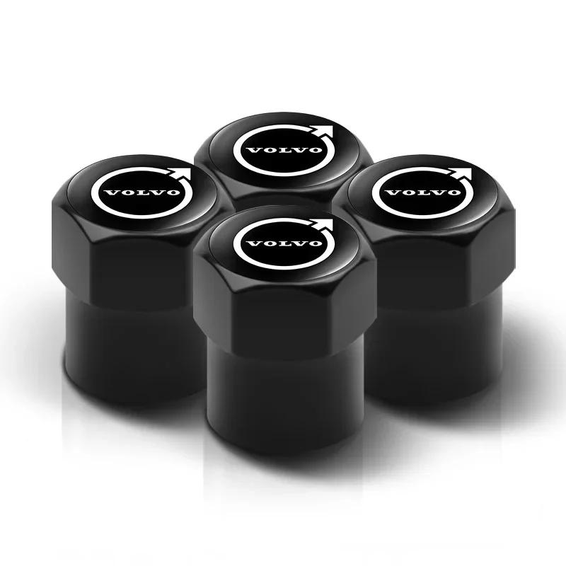 Volvo Tampas de Válvula de Pneu de Roda de Carro Capa Chaveiro de Chaveiro de Carro em Camurça Anel Chaveiro Para V60 V40 XC90 XC40 S60 XC60 V70 S90 V90 Acessórios