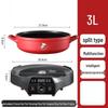 Triangle Dragon Electric Ceramic Hot Pot