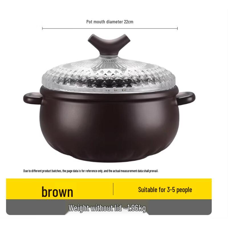 Cartermark 22 Glaze Ceramic Non-stick Casserole