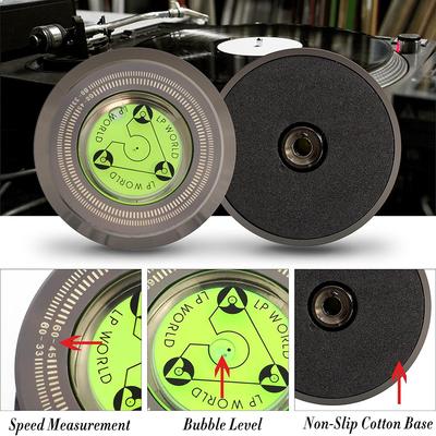 Universal 50Hz Aluminum Alloy Disc Stabilizer For LP Vinyl Pickup Record Player Phonograph Weight Clamp Turntable  Accessories