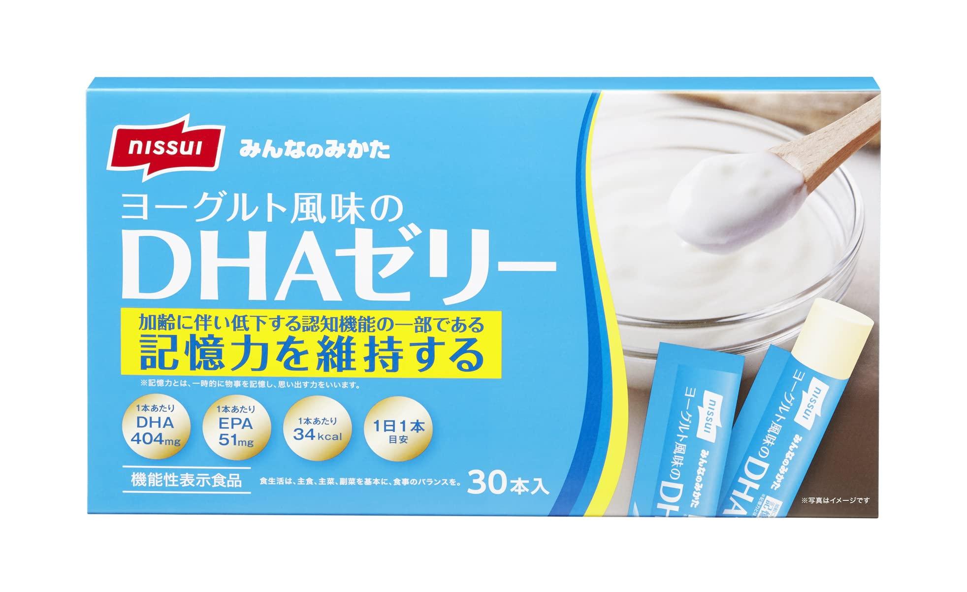 

Nissui Minna Mikata Желе со вкусом йогурта и DHA 1 коробка 30 бутылок 1 бутылка 22 г