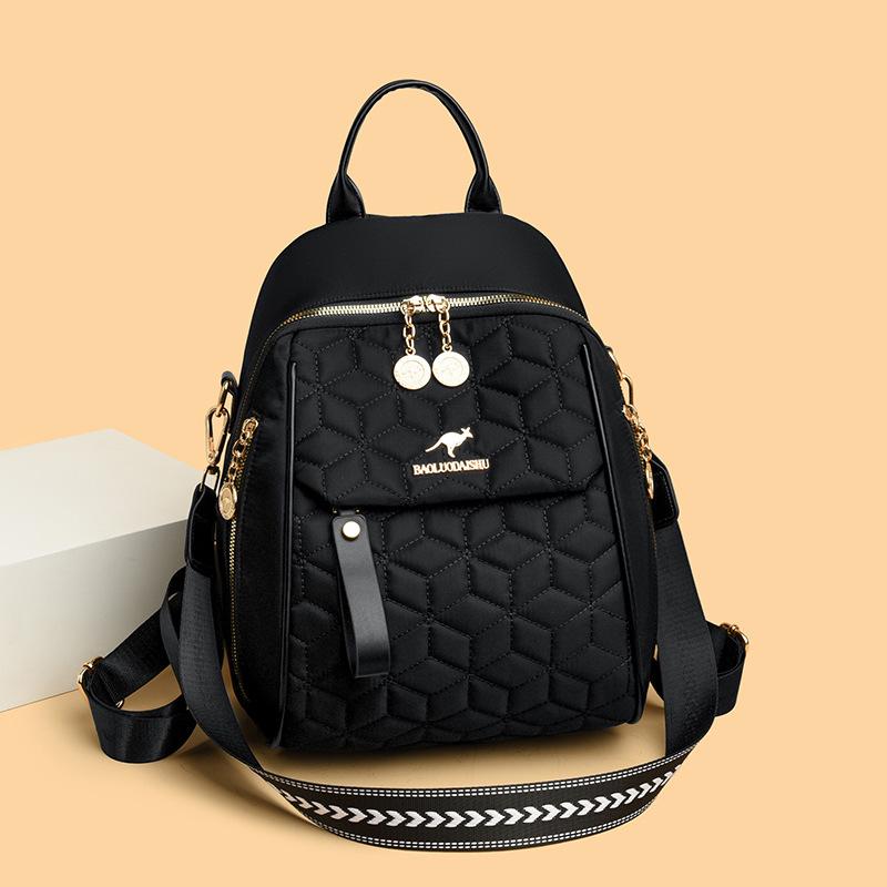 Fashionable and Versatile Backpack Large-capacity Travel Backpack Schoolbag Small Backpack