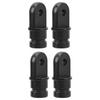 4 Pcs Bimini Top Fitting Nylon Eye End Top Bimini Top Hardware Cover   for Marine Boat