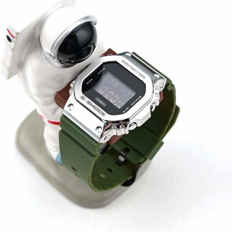 16mm Klokkereim For Casio G-Shock GM-5600/GA2100/GM2100 Hurtigutløsning TPU Sport Dykking gshock Klokkebånd Armbånd