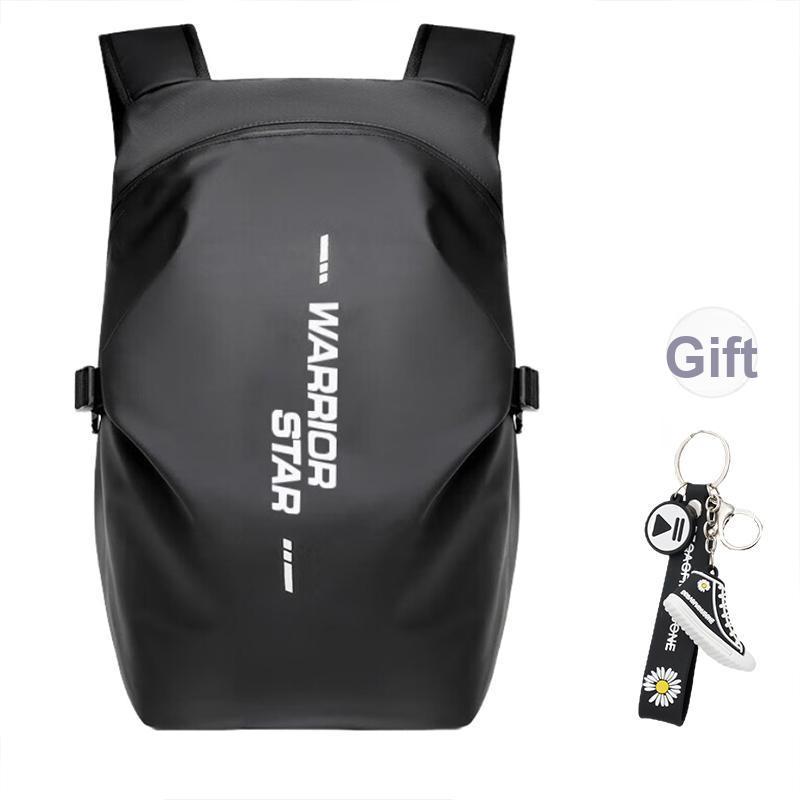 New Warrior Polyamide Backpack Unisex Black H23B06U5115401