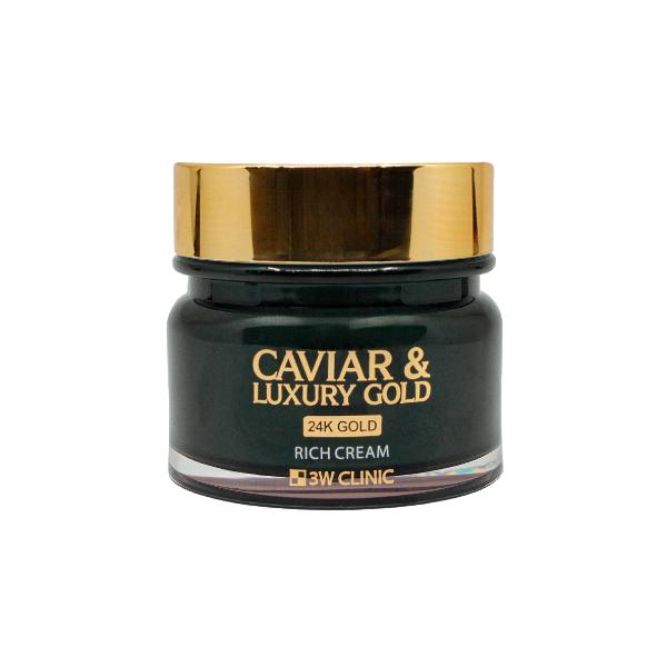 3w Clinic Caviar & Luxury Gold Rich Cream 100g (3 Options)