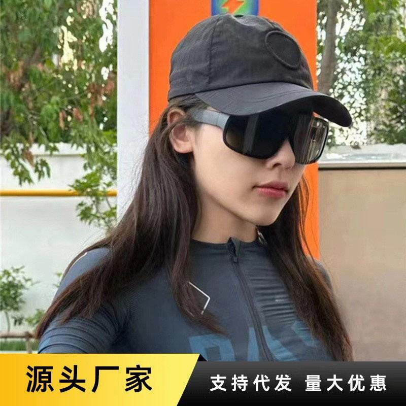 American outdoor sports cycling eye protection glasses mountaineering night riding large frame one-piece windproof sand sunglasses