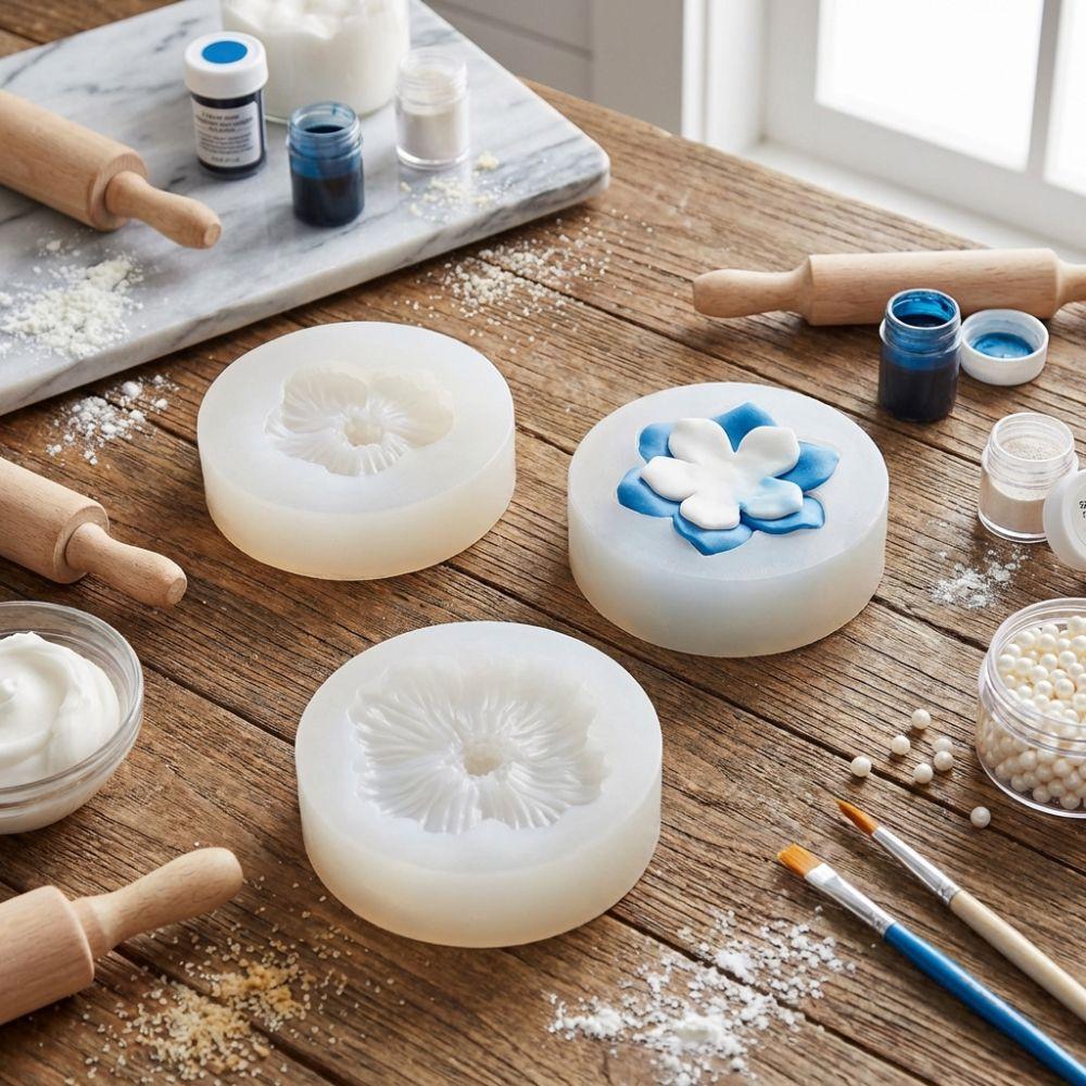 Silicone Aromatherapy Candle Mold 3D Baking Mold Creative Plaster Mold  Home Decor