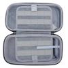Carrying Case for     Console EVA PU Handheld Game Console Hard   Pouch Storage Bag with 20 Game Card Slots for Travel