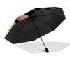1pc Bird Flowers Automatic Open/close Umbrella, 8-Rib Sturdy Structure, Portable Travel Umbrella, Parties, Everyday Use,38
