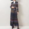 Verlängerter gefalteter Trenchcoat für Damen - Frühling/Herbst High-End Europäischer & Amerikanischer Stil