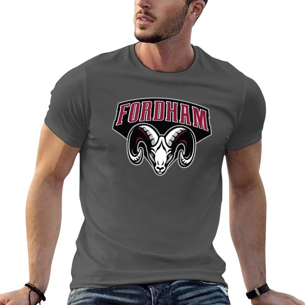 Fordham Rams Tshirt Anime Tshirt Oversized Unisexs Graphic Tshirts Big And Tall