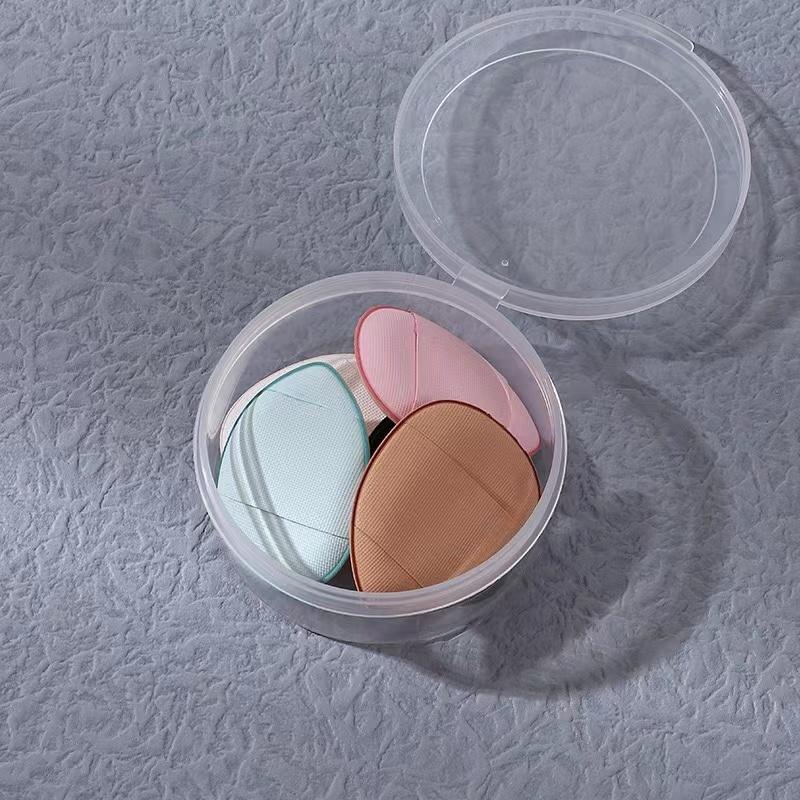 3 Pcs Mini Size Cosmetic Puff Finger Shape Thumb Air Cushion Concealer Highlighter Blender Undereye Sponge For Makeup Tools